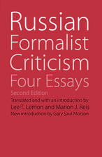 Russian Formalist Criticism – Four Essays, Second Edition