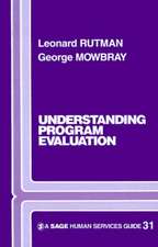 Understanding Program Evaluation