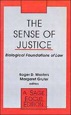 The Sense of Justice: Biological Foundations of Law