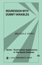 Hardy, M: Regression with Dummy Variables