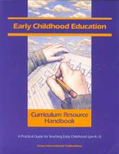 Early Childhood Education Curriculum Resource Handbook