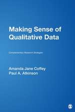 Making Sense of Qualitative Data: Complementary Research Strategies