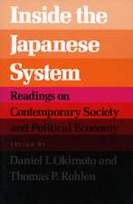 Inside the Japanese System: Readings on Contemporary Society and Political Economy