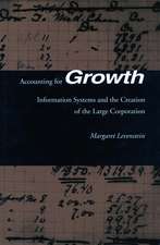 Accounting for Growth: Information Systems and the Creation of the Large Corporation