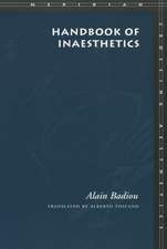 Handbook of Inaesthetics