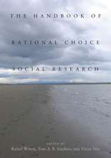 The Handbook of Rational Choice Social Research