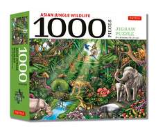 Asian Rainforest Wildlife - 1000 Piece Jigsaw Puzzle: Finished Size 29 in X 20 inch (74 x 51 cm)