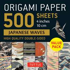 Origami Paper 500 sheets Japanese Waves 4