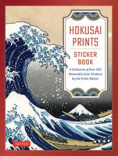 Hokusai Prints Sticker Book: A Collection of Over 160 Removable Color Stickers by the Great Master