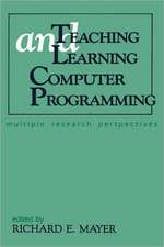 Teaching and Learning Computer Programming: Multiple Research Perspectives