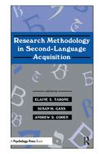 Research Methodology in Second-Language Acquisition