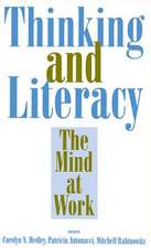 Thinking and Literacy: The Mind at Work