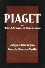 Piaget Or the Advance of Knowledge: An Overview and Glossary