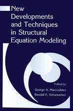 New Developments and Techniques in Structural Equation Modeling