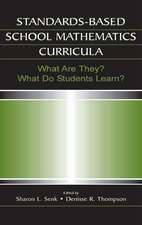 Standards-based School Mathematics Curricula: What Are They? What Do Students Learn?