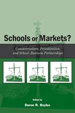 Schools or Markets?