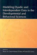 Modeling Dyadic and Interdependent Data in the Developmental and Behavioral Sciences