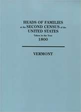 Heads of Families at the Second Census of the United States Taken in the Year 1800