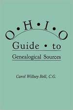 Ohio Guide to Genealogical Sources