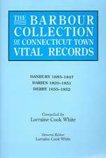 The Barbour Collection of Connecticut Town Vital Records. Volume 8