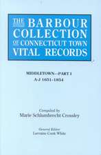 The Barbour Collection of Connecticut Town Vital Records. Volume 26