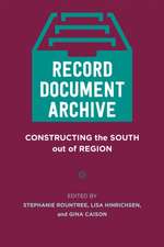 Record, Document, Archive
