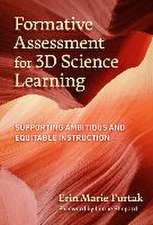 Formative Assessment for 3D Science Learning