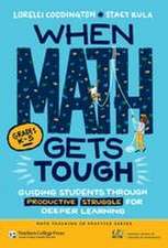 When Math Gets Tough