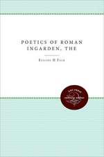 The Poetics of Roman Ingarden