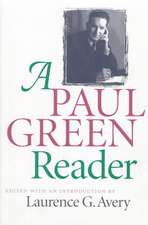 A Paul Green Reader