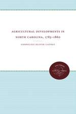 Agricultural Developments in North Carolina, 1783-1860