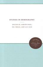 Studies in Demography