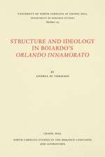 Structure and Ideology in Boiardo's Orlando innamorato