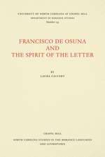 Francisco de Osuna and the Spirit of the Letter