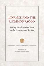 Finance and the Common Good