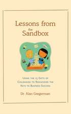 Lessons from the Sandbox