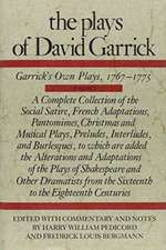 The Plays of David Garrick, Volume 2