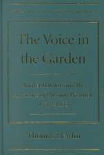 The Voice in the Garden: Andrei Bolotov and the Anxieties of Russian Pastoral 1738-1833