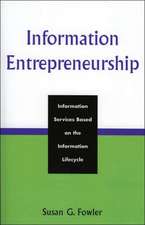 Information Entrepreneurship