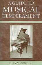 A Guide to Musical Temperament