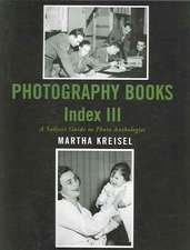 Photography Books Index III