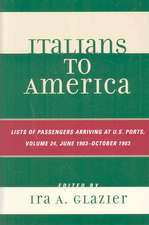 Italians to America