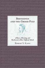 Beethoven and the Grosse Fuge