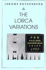 Lorca Variations – Poetry