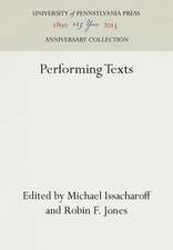 Performing Texts