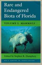 Rare and Endangered Biota of Florida: Vol. I. Mammals