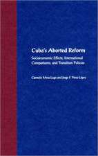 Cuba's Aborted Reform: Socioeconomic Effects, International Comparisons, and Transition Policies