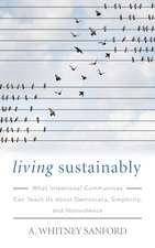 Living Sustainably