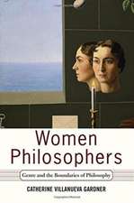 Women Philosophers: Genre And The Boundaries Of Philosophy