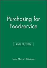 Purchasing for Foodservice Second Edition